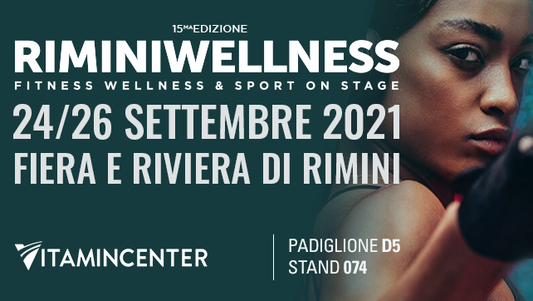 VitaminCenter a Rimini Wellness 2021 con VitaminCompany e Cobalt Nutrition