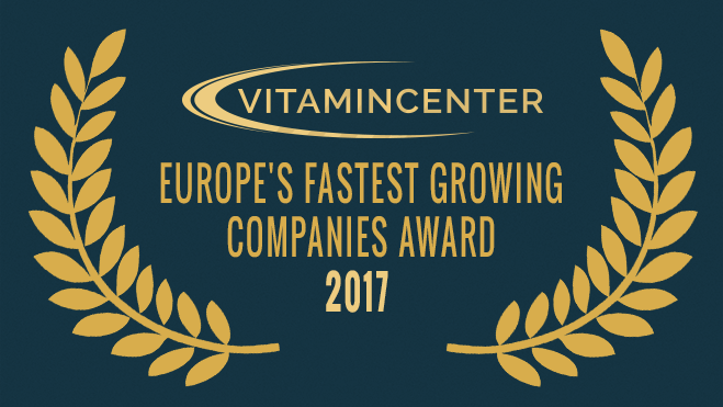 EUROPE'S FASTEST GROWING COMPANIES AWARD 2017