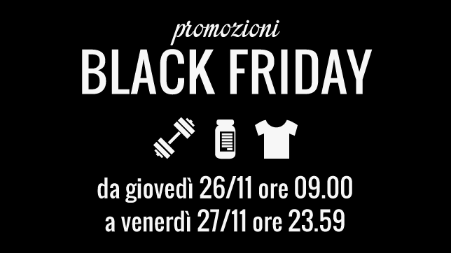 Promozioni Black Friday