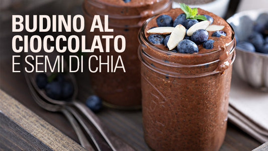 BUDINO AL CIOCCOLATO E SEMI DI CHIA