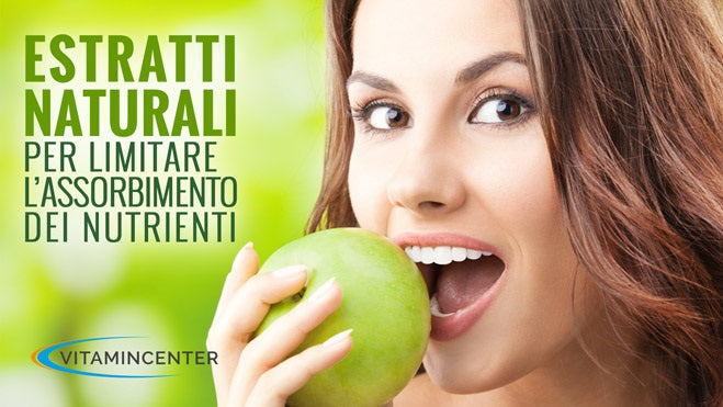 ESTRATTI NATURALI PER LIMITARE L'ASSORBIMENTO DEI NUTRIENTI