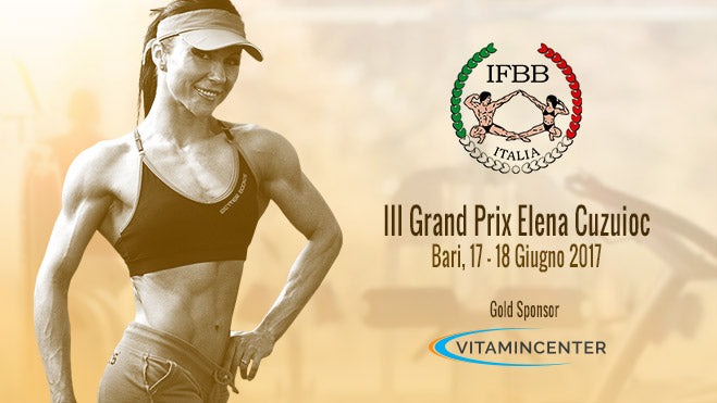 VITAMINCENTER SPONSOR DELLA 3° EDIZIONE DEL GRAND PRIX ELENA CUZUIOC