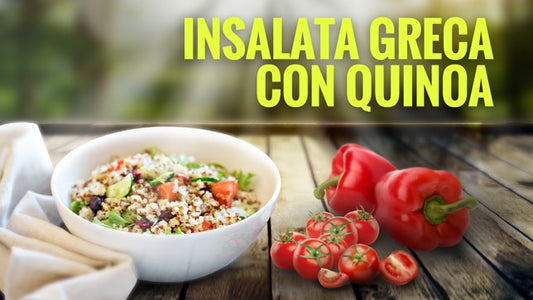 INSALATA GRECA CON QUINOA