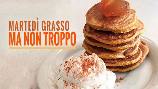 MARTEDì GRASSO CON PANCAKES PROTEICI