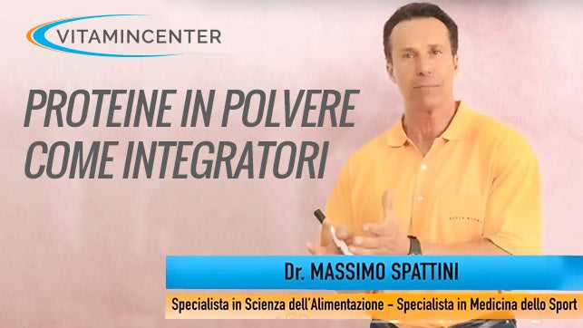 PROTEINE IN POLVERE COME INTEGRATORI