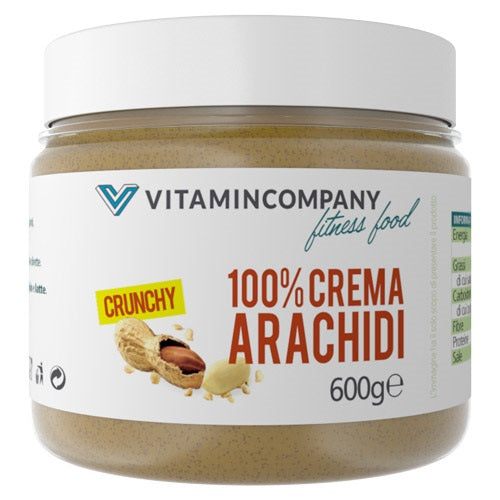 Crema d'arachidi Crunchy 600 g