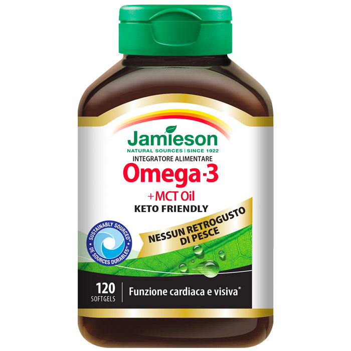 Omega-3 + MCT Oil 120 softgels