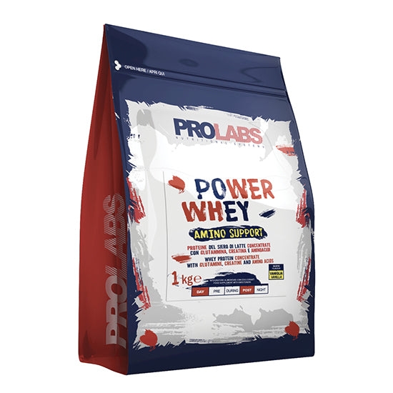 Prolabs Power Whey Amino Support Gusto Vaniglia 1 Kg