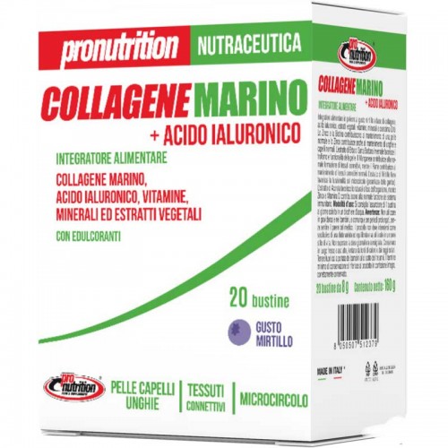 Pronutrition Collagene Marino + Acido Ialuronico 20 Bustine