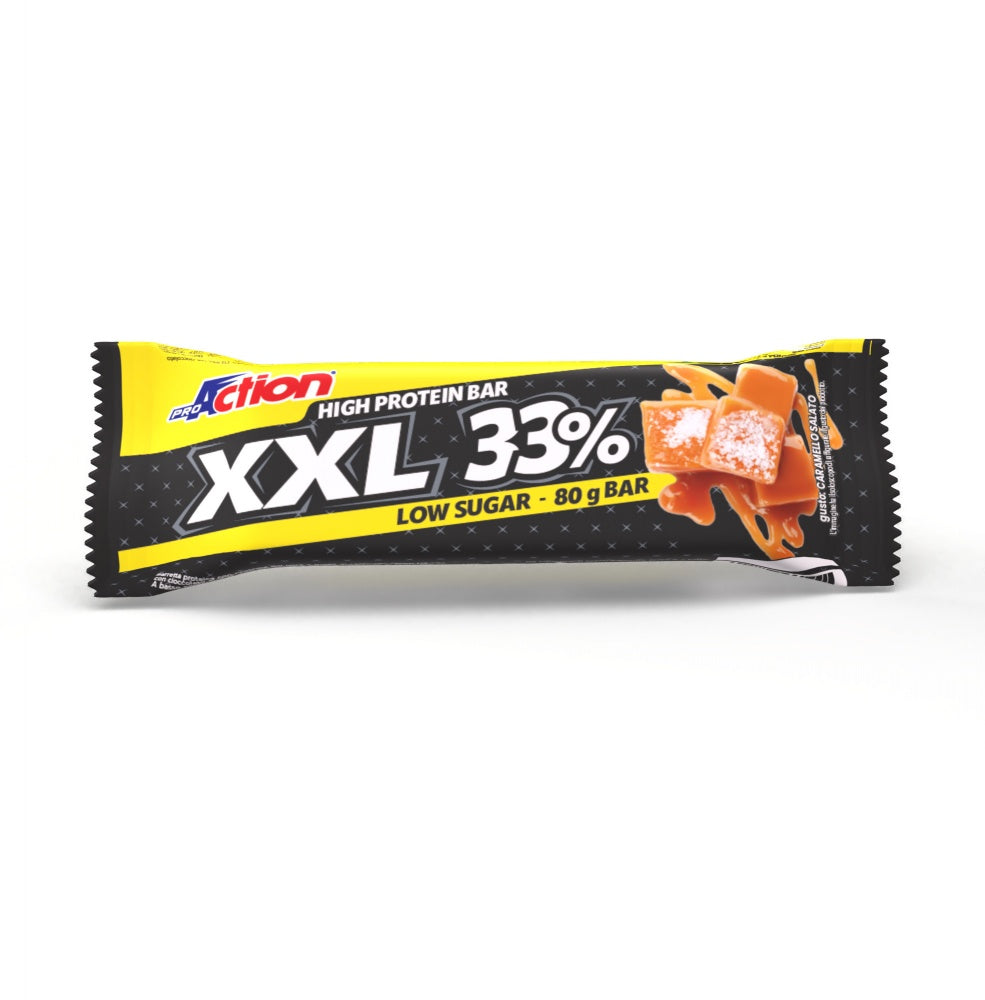 XXL Protein Bar Barretta Proteica Gusto Caramello Salato 80G