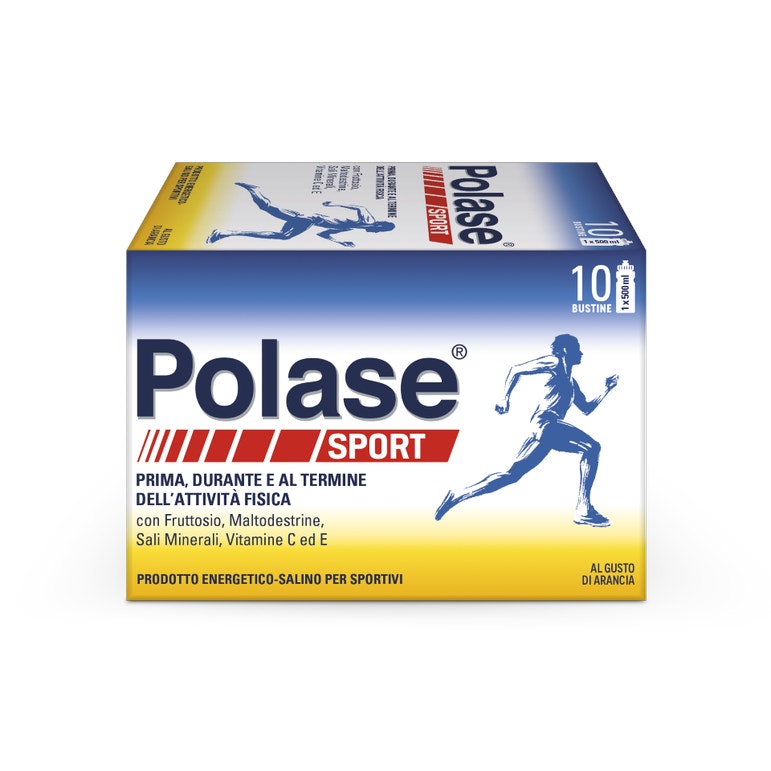 Polase Sport Magnesio E Potassio Integratore Alimentare Sali Minerali Vitamina E Vitamina C 10 Bustine