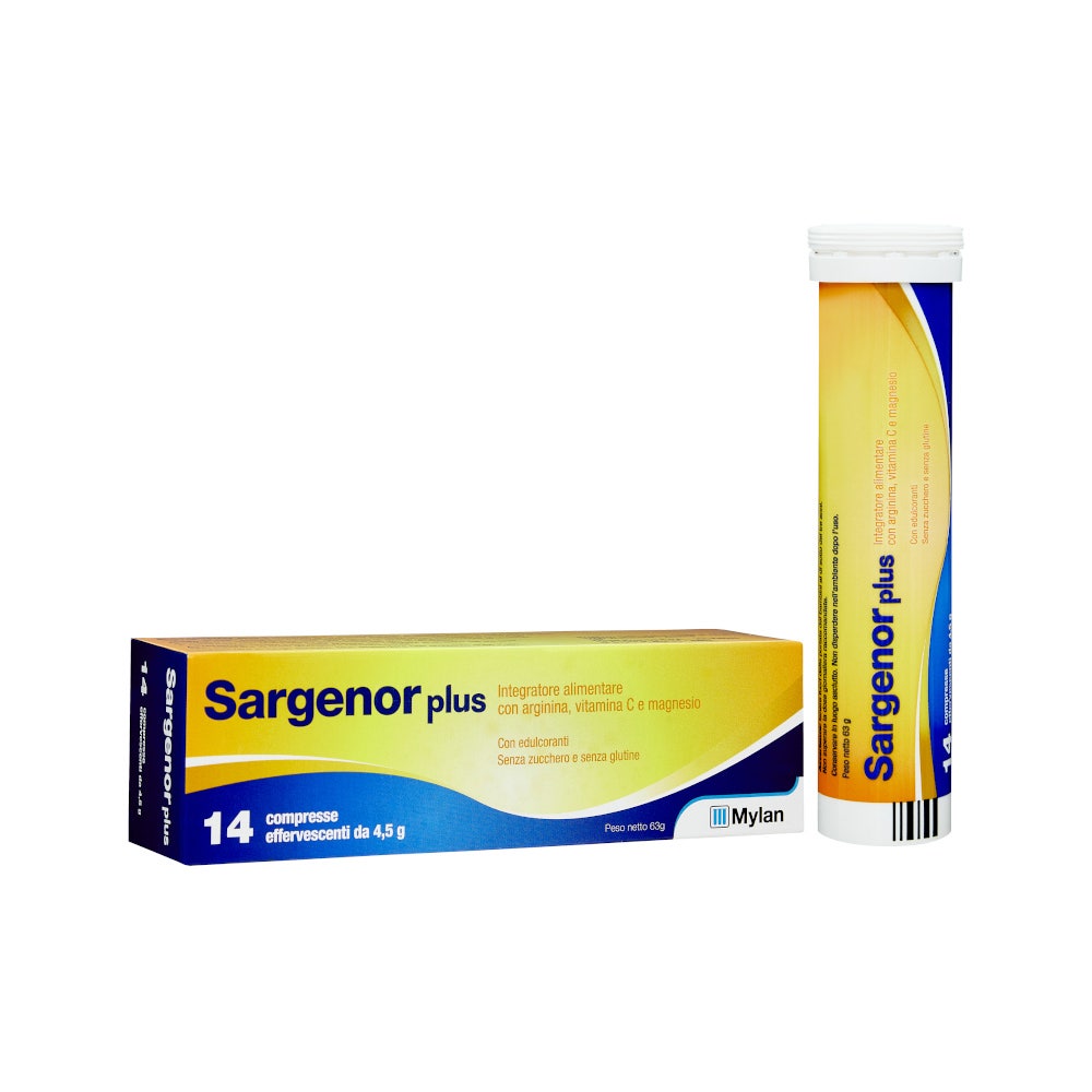 Sargenor Plus con Vitamina C 14 Compresse