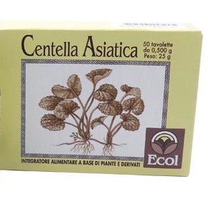 Ecol Centella Asiatica 50 Tavolette 0.5g