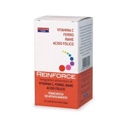 Reinforce Ferro + Vitamina C + Rame + Acido Folico