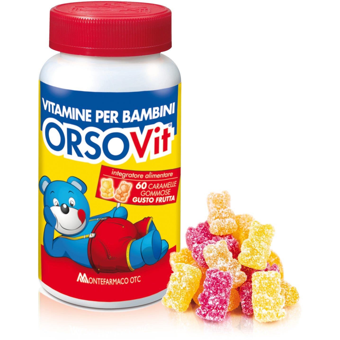 Orsovit Caramelle Gommose Senza Glutine 60 Pezzi