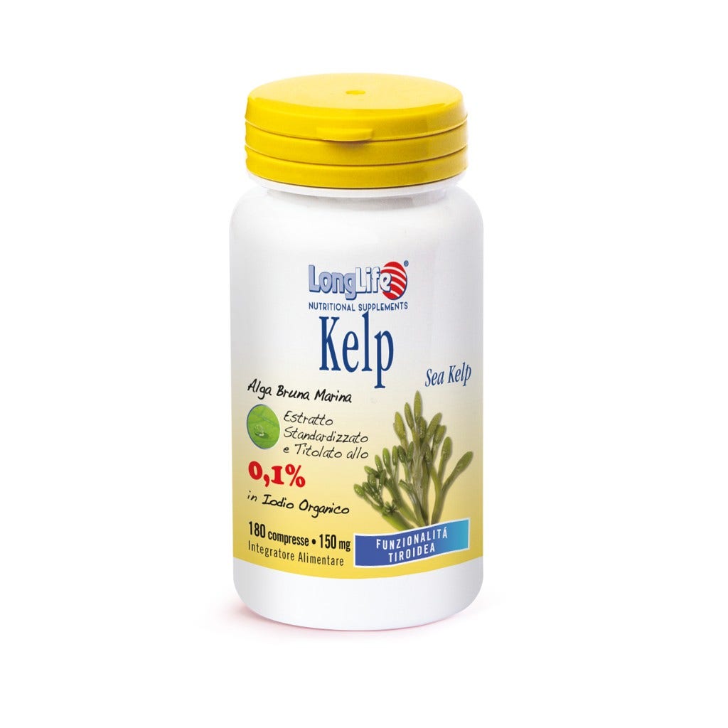 Longlife Kelp Alga Bruna 180 Compresse