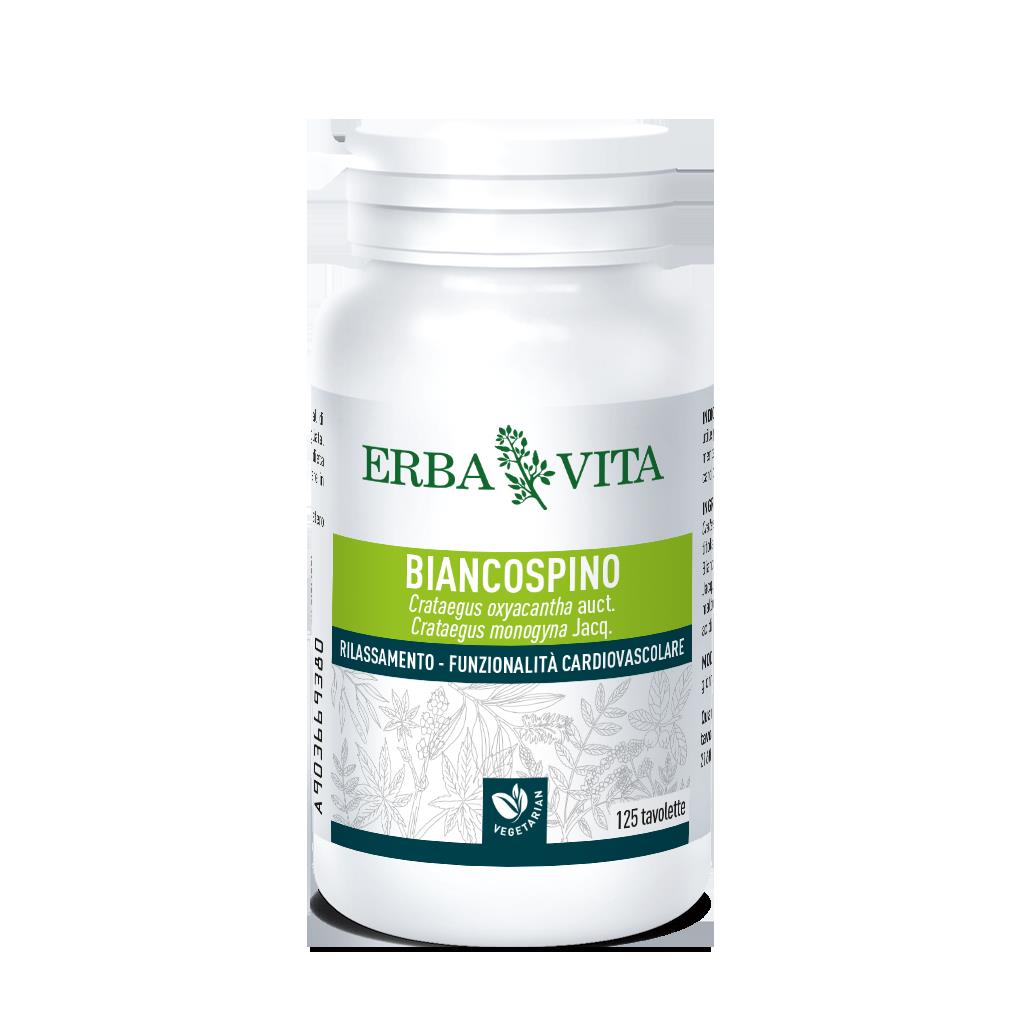 Erba Vita Biancospino 125 Tavolette 400mg