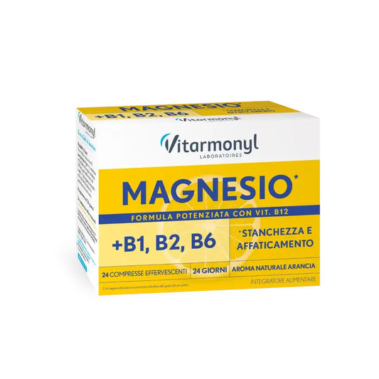 Vitarmonyl Magnesio + B1,B2,B6 24 Compresse Effervescenti