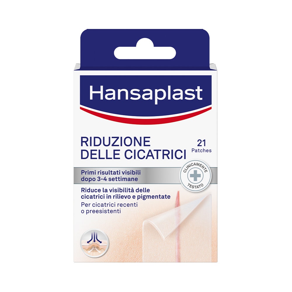 Hansaplast Cerotto Riduzione Cicatrici 21 Pezzi