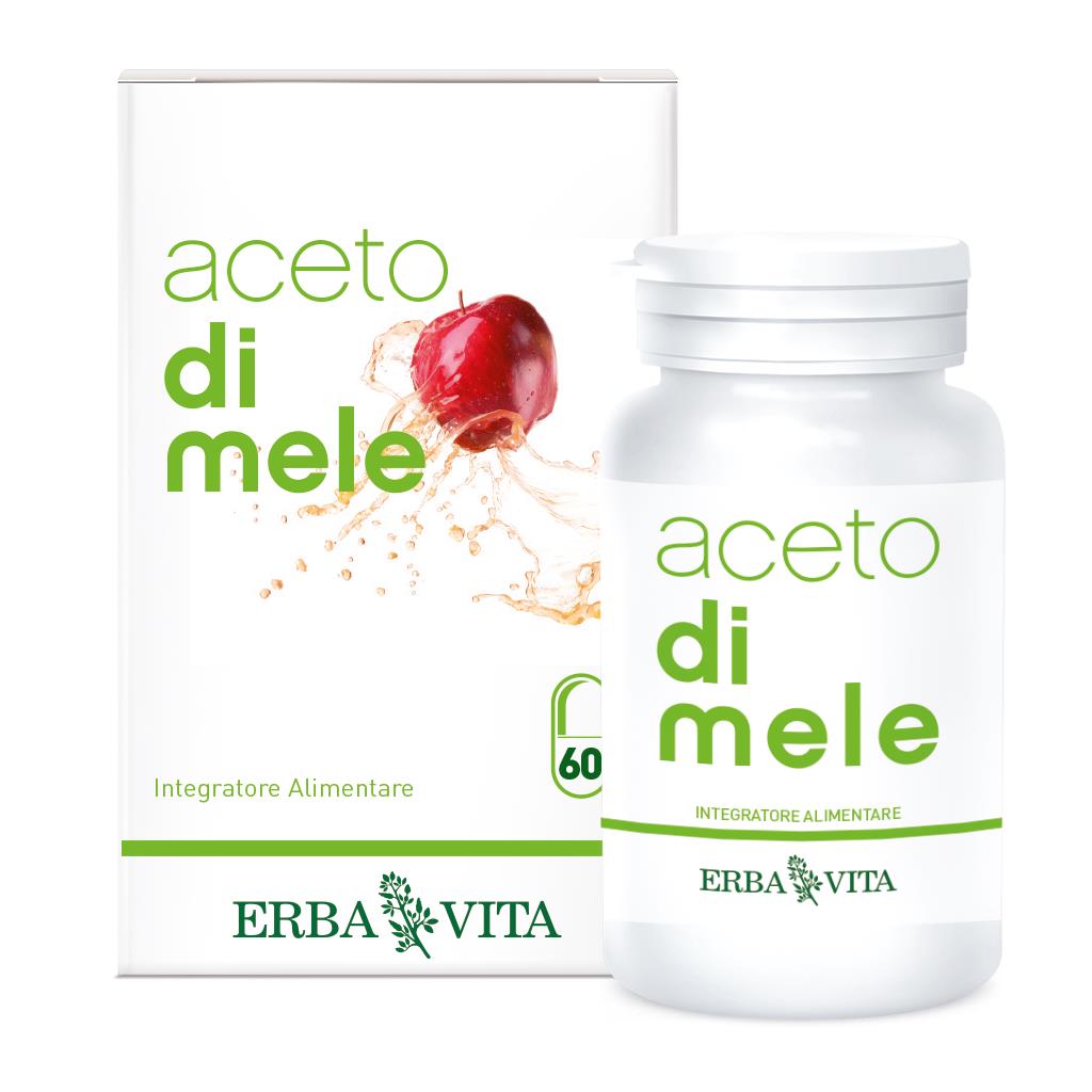 Erba Vita Aceto Mele 60 Capsule 550mg