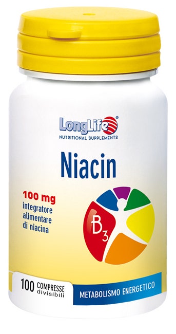 Longlife Niacin 100mg 100 Compresse