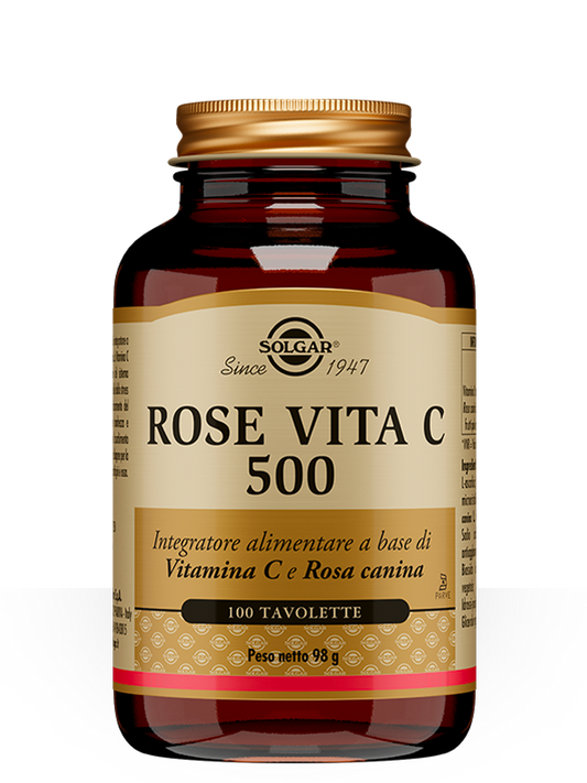 Rose Vita C 500 Solgar 100 Tavolette