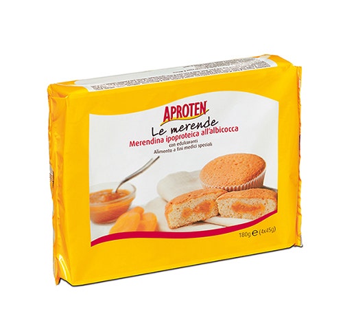 Aproten Merenda Albicocca Senza Zucchero 180g