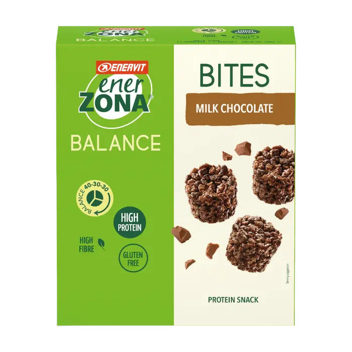 Enerzona Bites Milk Chocolate Astuccio 5 Minipack Da 24g