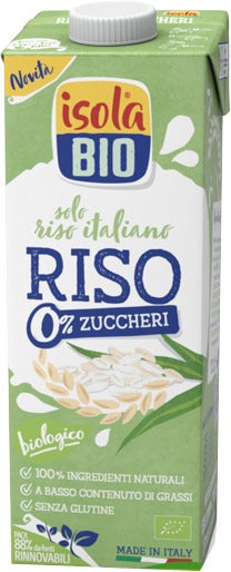 Isola Bio Bevanda di Riso 0% Zuccheri 1L