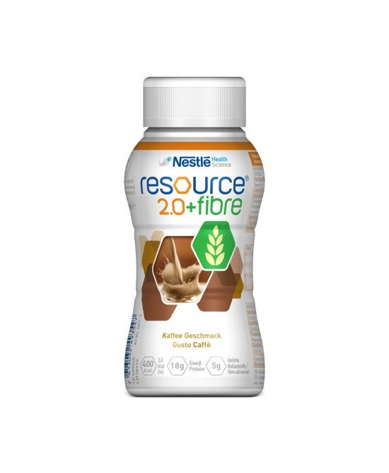 Nestlè Resource 2.0 + Fibre Gusto Caffe 200ml