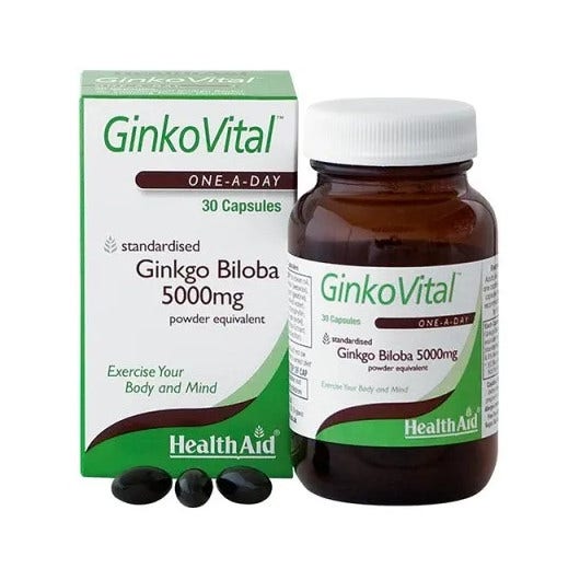 Healthaid Ginkovital 30 Capsule Molli