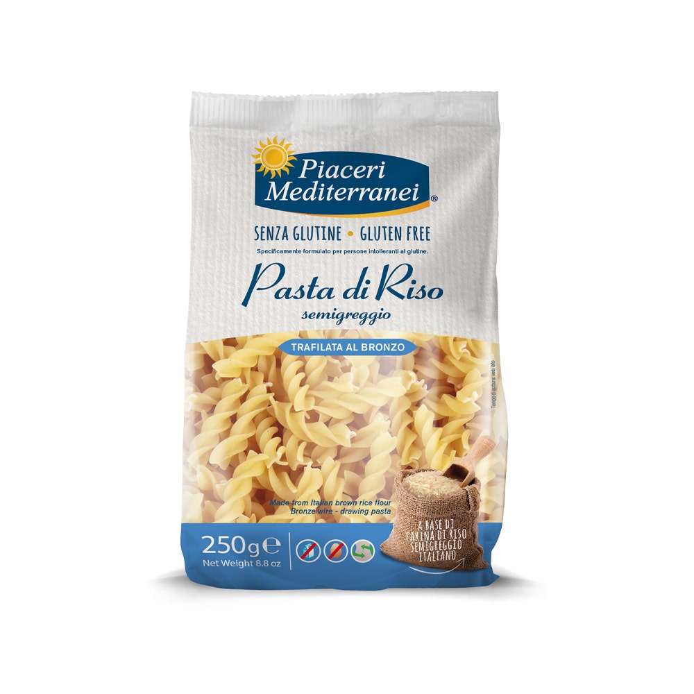 Piaceri Mediterranei Pasta Di Riso Fusilli 250g