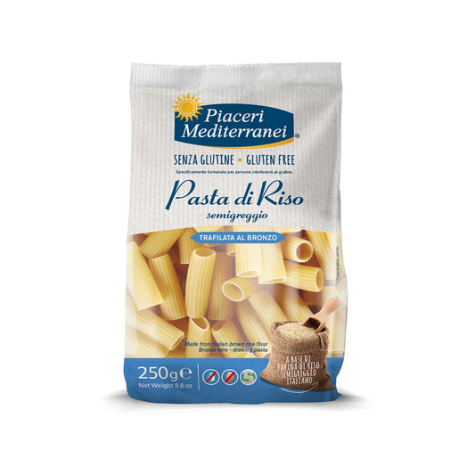 Piaceri Mediterranei Pasta Di Riso Rigatoni 250g