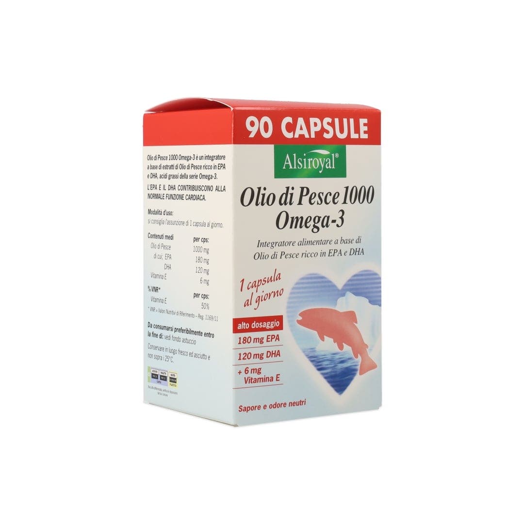 Olio Pesce 1000 Omega 3 90 Capsule