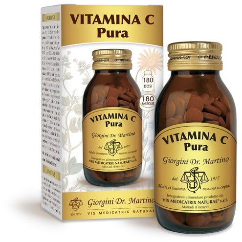 Dr Giorgini Vitamina C Pura 180 Pastiglie