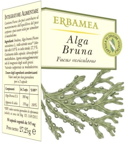 Erbamea Alga Bruna 50 Caspule Vegetali