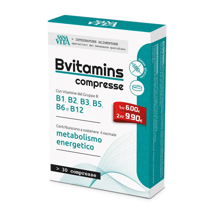 Sanavita B-Vitamins 30 Compresse