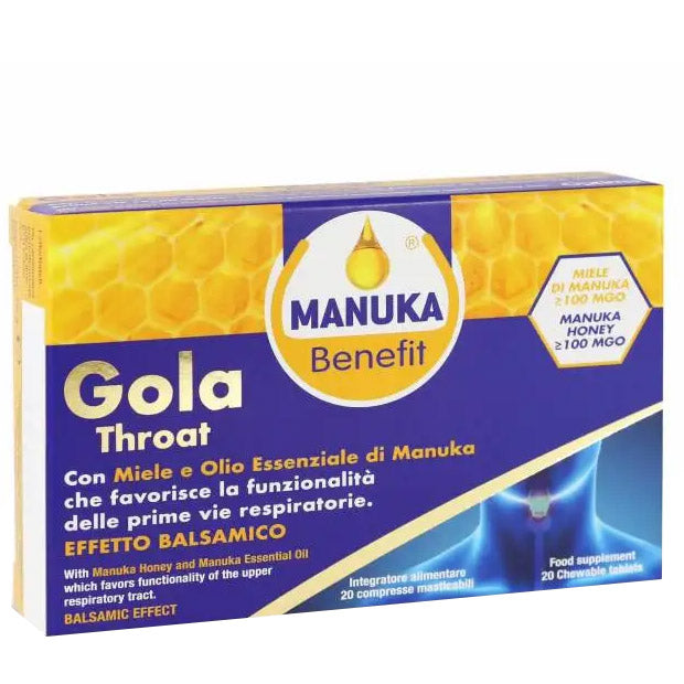 Manuka Benefit - Gola Throat (20cpr)