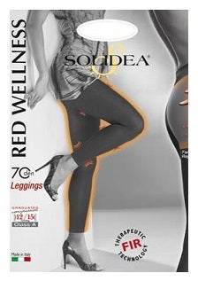 Red Wellness Leggings 70 Pavone Taglia S