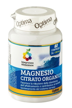 Magnesio Citrato Organico 60 Compresse 1200mg