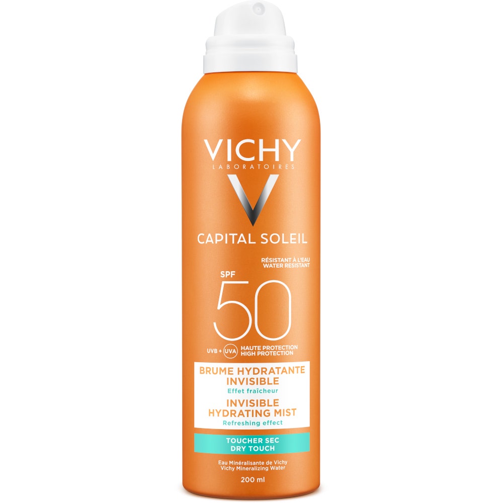 Vichy Capital Soleil Spray Invisibile Idratante SPF 50 200ml