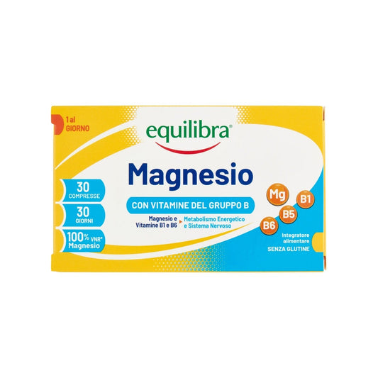 Equilibra Magnesio Con Vitamine Del Gruppo B 30 Compresse