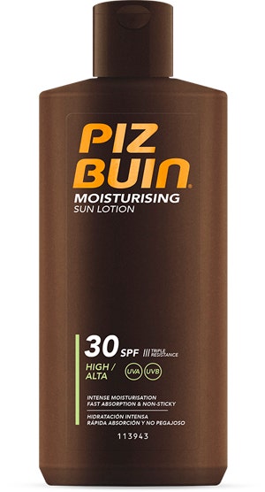 Piz Buin Moisturising Latte Solare SPF 30 Alta 200ml