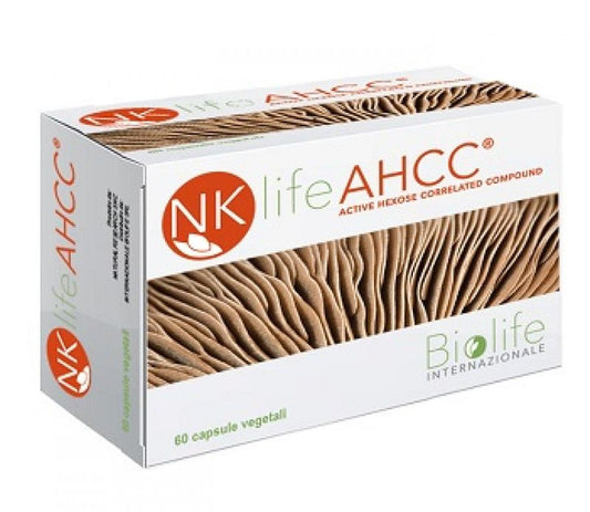 Biolife NKlife AHCC per il sistema immunitario 60 capsule vegetali