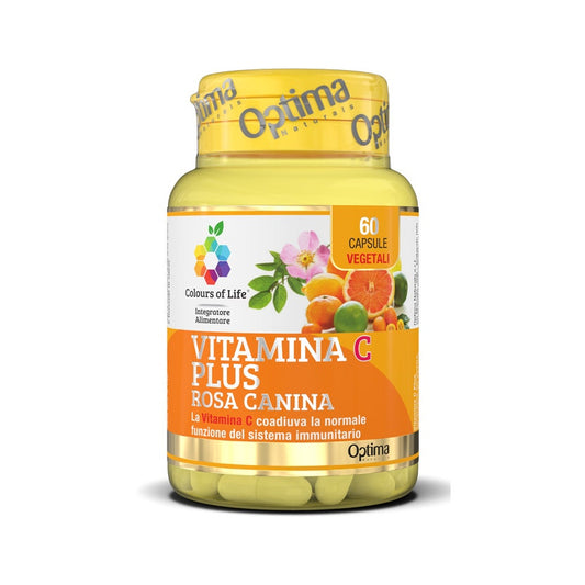 Colours Of Life Vitamina C Plus Canina 60 Capsule Vegetali 724mg