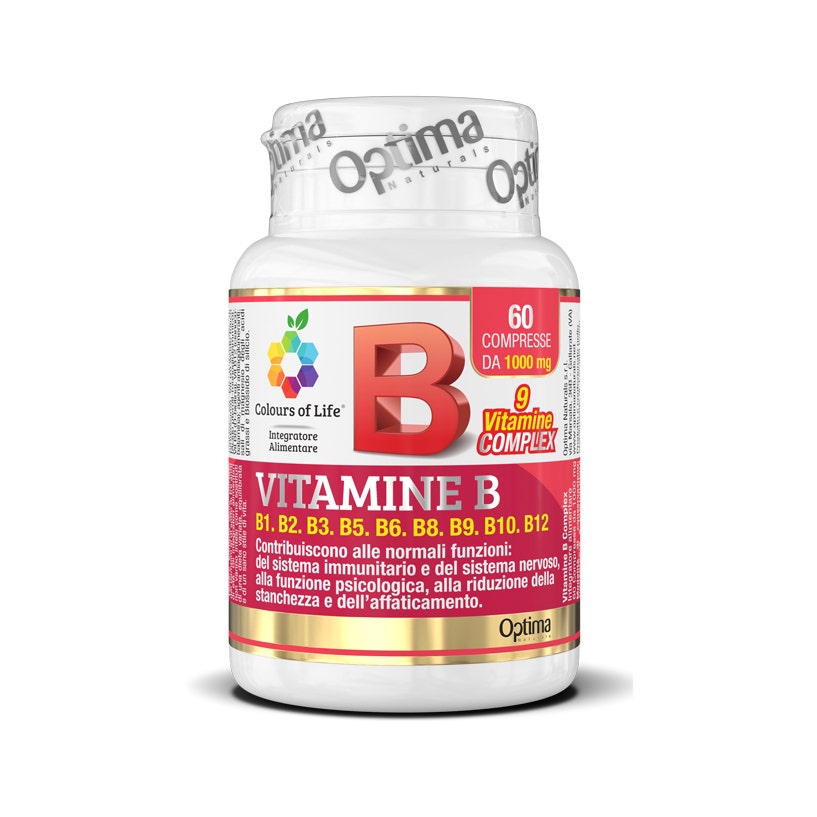 Colours Of Life Vitamine B Complex 60 Compresse 1000mg