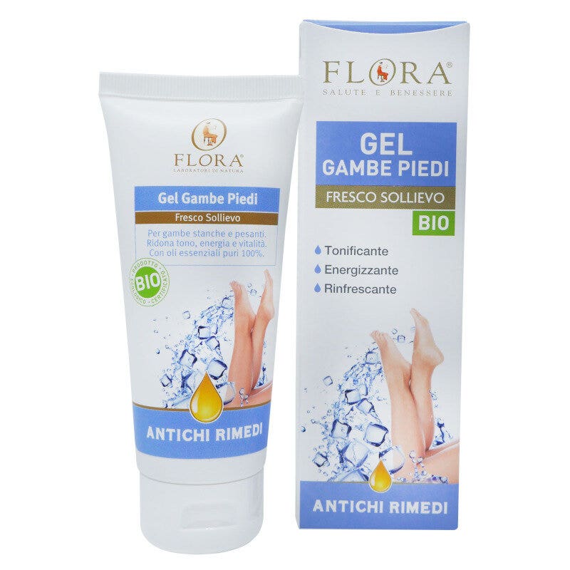 Flora Gel Gambe Piedi Fresco Sollievo 100ml