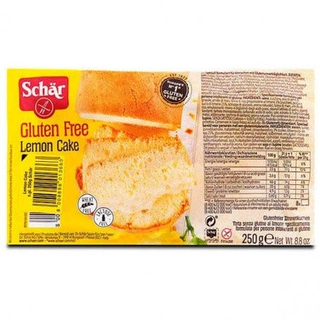 Schar Lemon Cake 250g