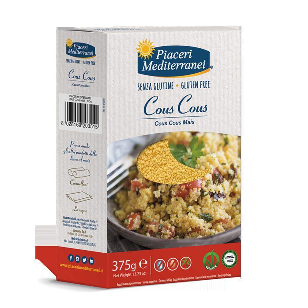 Piaceri Mediterranei Cous Cous Mais 375g