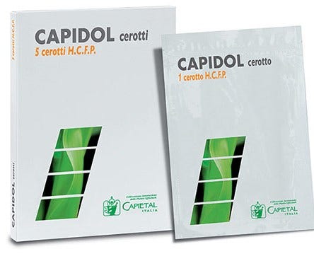 Capidol High Cerotto Dermico Frozen Phospholipo 5 Cerotti